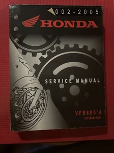 2002-2005 Honda VFR800 Service Shop Manual Repair Book #61MCW02 - Picture 1 of 7