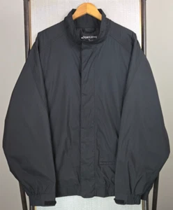 FOOTJOY Mens Waterproof Windproof Full Zip Jacket Black Golf Size XL DryJoys - Picture 1 of 16
