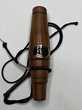 Vintage Wooden Sure Shot Deluxe Duck Call Model 600 Game Call With Lanyard