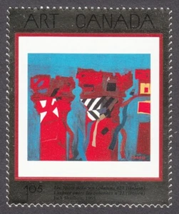 Canada 2001 #1916 MNH, FOIL STAMPING -COLUMNS..- by J.SHADBOLT ART MASTERPIECE - Bild 1 von 1