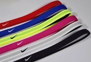 Nike correa para el cabello elástica cinta para el cabello NUEVA correa de fitness unisex correa deportiva diadema WOW - Imagen 1 de 2