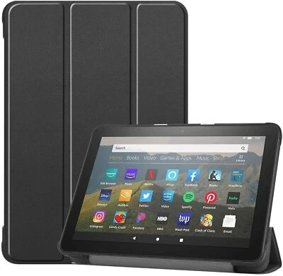 BNBUKLTD® For AMAZON Fire HD 8 (2022) Case Smart Book Stand Cover 12Th Gen