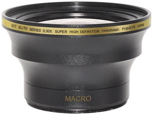 Fisheye 0.30x Wide Lens for Canon EOS Digital Rebel T5 T6i SL1 w/ 18-55 STM 40mm - Picture 1 of 3
