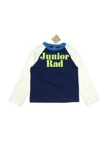 NWT Crazy 8 Boys Blue 3/4 Sleeve T-Shirt 5T - Picture 1 of 2