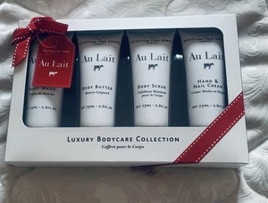 The Scottish Fine Soaps Au Lait Luxury Body Care Collection 4x 75ml Reisegröße - Bild 1 von 5