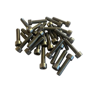 A2-70 Edelstahl Zylinderschrauben mit Innensechskant metrisch Sechskantschrauben Vollgewinde Posten - Bild 1 von 8