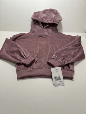 NWT Nike Air Swoosh Girl’s Essentials Pullover Hoodie Pink Size 6 MSRP $48 - Image 1 of 4