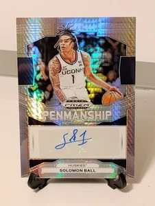 Selecciones del draft de Panini Prizm 2024 - Penmanship Solo Ball #P-SBL Hyper Prizm (AU, RC) - Imagen 1 de 5