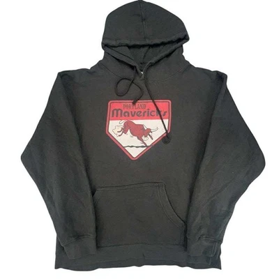 Portland Mavericks Hoodie Vintage Baseball Pullover Sweatshirt Mens XL - Image 1 of 4