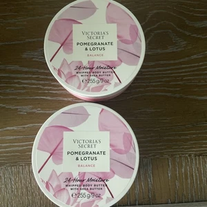 2 NWT- Victoria’s Secret - Pomegranate & Lotus Balance Body Butter 9 Oz. - Picture 1 of 3