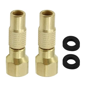 Anxingo Air Chuck Twist-on, 2 PCS Mandrino ad Aria per Pneumatici Resistente Avvitare su Pneumatici Aria... - Foto 1 di 7