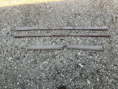 Chevrolet GMC 73-87 carrocería cuadrada techo embellecedor de metal marrón tostado OEM Foto 1 de 4