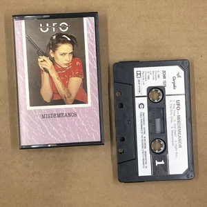 UFO Cassette Tape 80s Metal Glam MISDEMEANOR NIGHT RUN ORIGINAL UK RELEASE - Picture 1 of 6