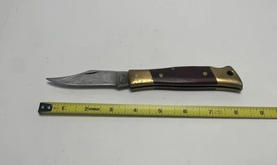 Cuchillo de colección CAMILLUS EE. UU. # 4 punta de clip plegable cazador bloqueo Foto 1 de 4