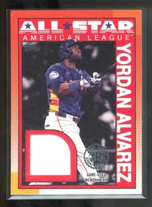 2025 Topps Series 2 YORDAN ALVAREZ #90ASR-YA All Star Patch 1990 Astros - Picture 1 of 2