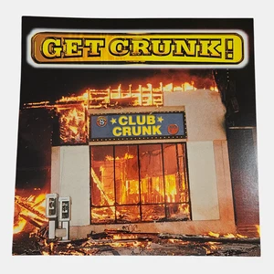 Get Crunk! Club Crunk 1999 Promo Flat Poster 12x12 Tommy Boy Southern Hip Hop - Bild 1 von 4