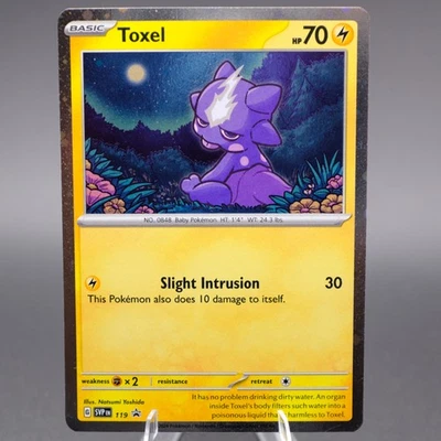 Toxel 119 Promo  SV: Scarlet & Violet Promo Cards Pokemon TCG NM - Image 1 of 2