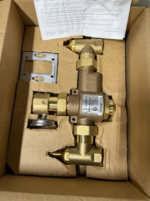 Guardian G6040 Thermostatic Mixing Valve 50 GPM great for eye wash stations  - Image 1 of 2