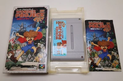 Wonder Project J Super Famicom Japón *Vendedor de EE. UU.* *Funciona* Foto 1 de 4