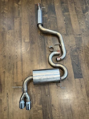 TECHTONICS TUNING STAINLESS  TIGUAN 2.0T 2.5″BORLA RESONATOR & MUFFLER 2009-2016 - Image 1 of 2