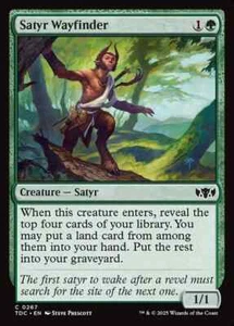 MTG Commander TDM C Satyr Wayfinder #0267 - Picture 1 of 1