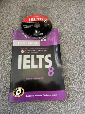 Cambridge IELTS 8 Selbstlernpaket (Studentenbuch mit Antworten und einer Audio-CD - Bild 1 von 3