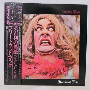 FLEETWOOD MAC / ENGLISH ROSE JAPAN ISSUE LP W/OBI, INSERT - Picture 1 of 8