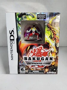 Nintendo DS Bakugan Defenders Of The Core Game W/ Diablo Mini Figure New Sealed - Picture 1 of 3