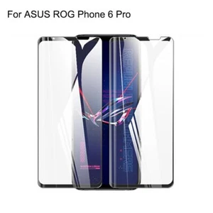 2PCS ASUS ROG Phone 6D 6 Pro Rog6 Pro Full Cover Tempered Glass Screen Protector - Picture 1 of 7
