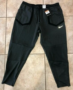 Mens Nike Phenom Elite Wild Run Running Gym Pants Grey CU5972-070 Sz 2XL $100 - Picture 1 of 4