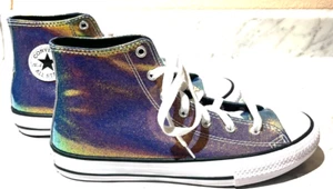 Sneaker Converse All Star taglia Junior 6 alte iridescenti 671467C - Foto 1 di 7