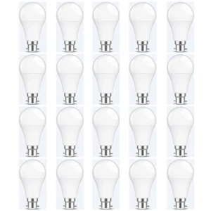 20 Pcs B22 LED Bulb SMD 2835 5W Warm White Non-dimmable Lighting Bulbs for Stage - Picture 1 of 7