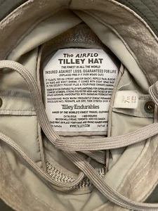 Tilly Endurables Airflow Boonie Hat FLOATS UPF 50+ (Tilly Lifetime Guarantee) - Picture 1 of 5