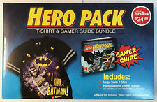 Lego Batman Hero Pack T-Shirt and Guide Bundle (GAME NOT INCLUDED) NEW