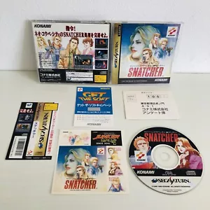 Snatcher Konami Game Sega Saturn Japan import - Picture 1 of 18
