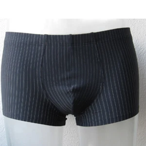 Boxer Para Hombre Shorty Hanro Teak Negro Con Rayas 4052 S - XXL - Imagen 1 de 5