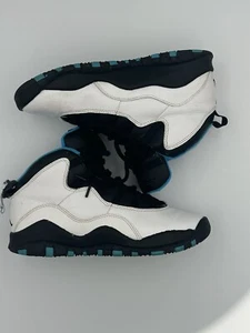 Nike Air Jordan 10 Retro Powder Blue Black & White Youth Size 4.5Y Jordan X Yth - Bild 1 von 7