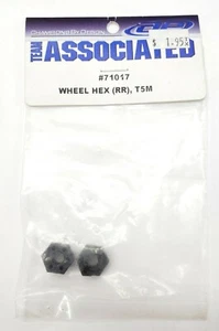New Team Associated Wheel Hexes Rear 71017 SC5M T5M ASC71017 - Foto 1 di 1