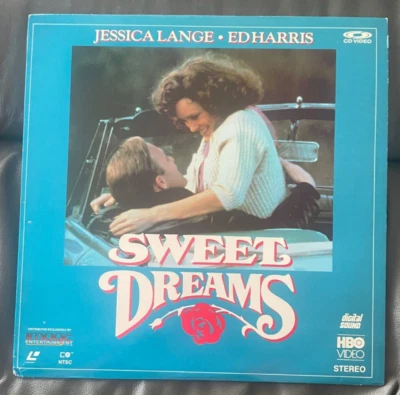 Sweet Dreams Laserdisc Jessica Lange Ed Harris Story of Patsy Cline - Image 1 of 2