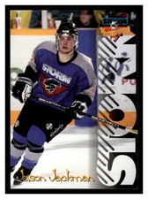 1995 Guelph Storm 5th Anniversary OHL #4 Jason Jackman - Guelph Storm