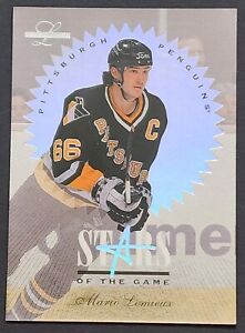 1995-96 Leaf Limited Stars of the Game #1 Mario Lemieux Pittsburgh Penguins/5000