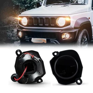 2x LED Front Bumper Turn Signal Light For Suzuki Jimny JB64W JB74W 2018- Amber - Picture 1 of 9