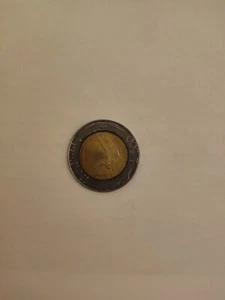 stark fehlgeprägte 500 Lira Münze R aus 1988 - Bild 1 von 2