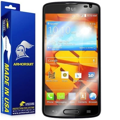 [Paquete de 2] ArmorSuit MilitaryShield LG Volt Estuche Protector de Pantalla Amigable Foto 1 de 4