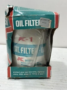 Vintage Kmart K-1 Oil Filter Advertising Display Garage Decor 1958-82 Ford READ - Picture 1 of 5