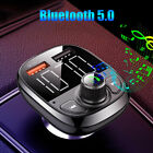 1x Bluetooth Car FM Transmitter Handsfree USB Phone Charger MP3 Radio Adapter