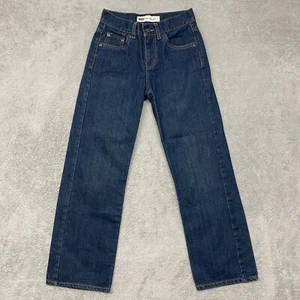 Levis 550 Jeans Jungen 14 Slim Blau Dark Wash Relaxed Fit Straight Denim Baumwolle - Bild 1 von 9