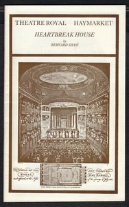  1983 Program HEARTBREAK HOUSE Theatre Royale London REX HARRISON & DIANA RIGG - Picture 1 of 4