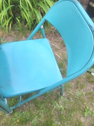 1950s Vintage Mid-Century Samsonite Folding Chairs Set Of 4 MCM Cover