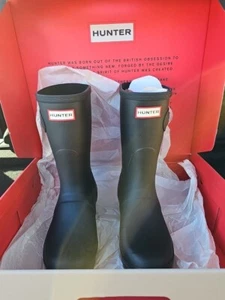 Hunter Damen Original kurze Wellington Stiefel UK 6 neu - Bild 1 von 6